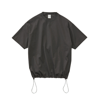 1110/6.5oz ファインジャージー リラックスフィット Tシャツ(裾ドローコード)